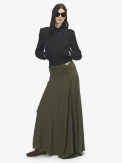 Bomber in seta da Donna in Nero