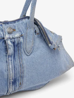 Borsa Manta da Donna in Washed Blue