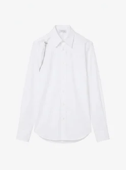 Camicia Harness da Uomo in Bianco Ottico