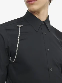 Camicia Harness da Uomo in Nero