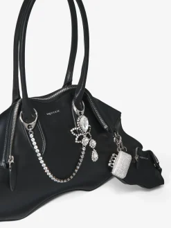 Charm a catena Chandelier da Donna in Argento Anticato