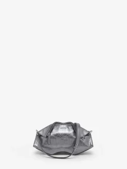 Clutch Manta da Donna in Argento Scuro