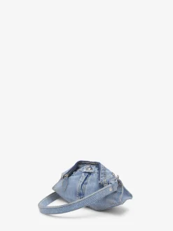 Clutch Manta da Donna in Washed Blue