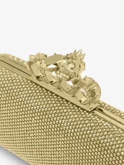 Clutch The Knuckle lunga da Donna in Finitura oro