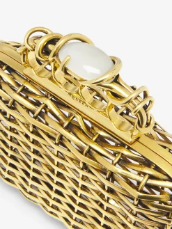 Clutch Thorn Knuckle da Donna in Oro