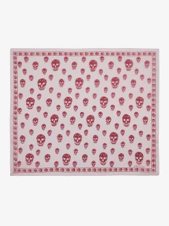Foulard Skull classico da Donna in Rosa