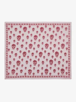 Foulard Skull classico da Donna in Rosa
