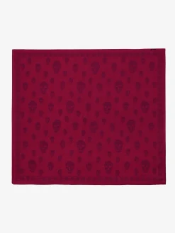 Foulard Skull classico da Donna in Cremisi/Bordeaux