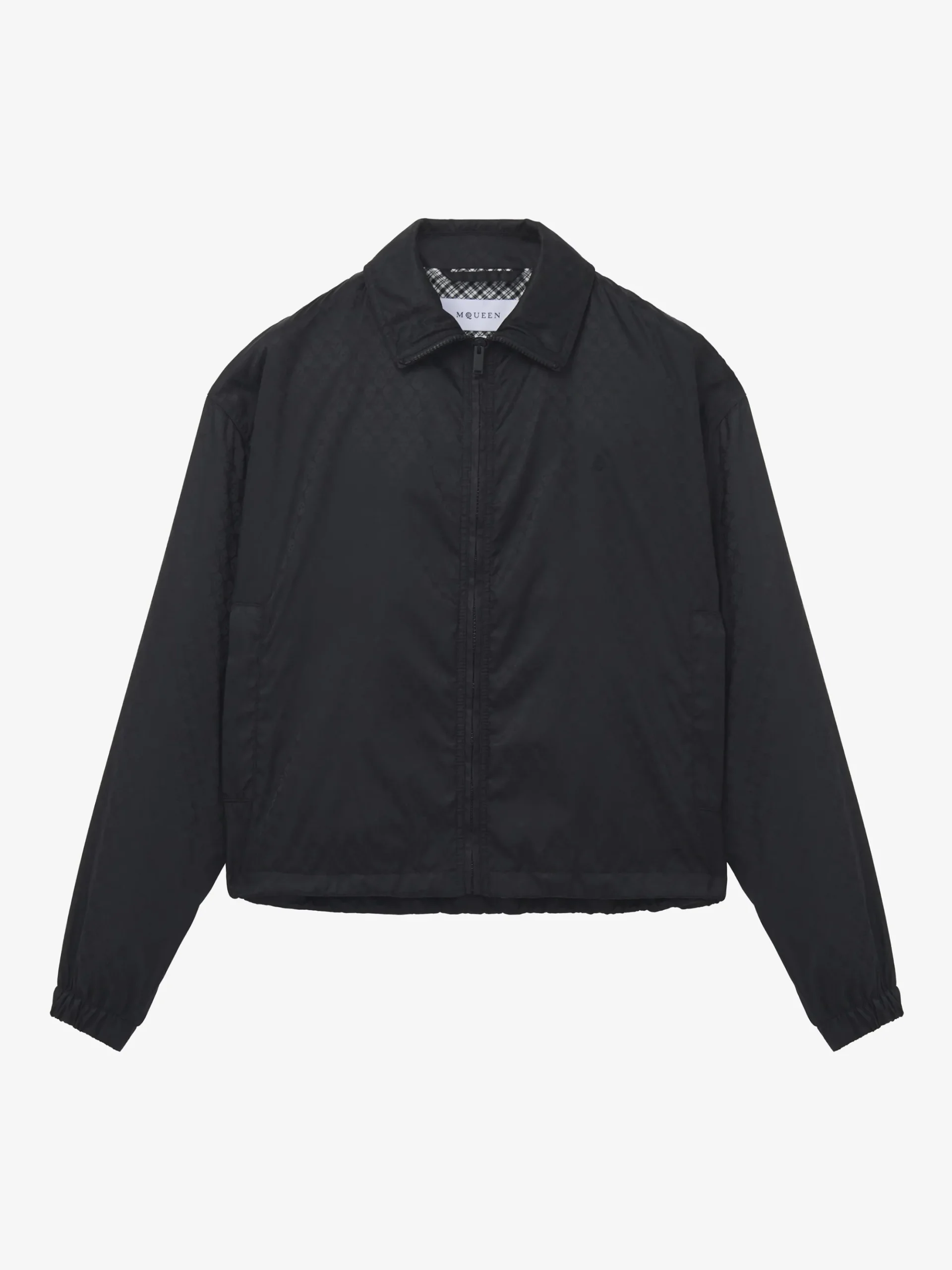 Giacca Skull jacquard da Uomo in Nero