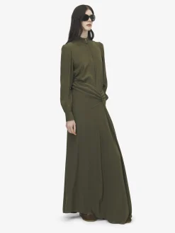 Gonna maxi con vita asimmetrica da Donna in Verde