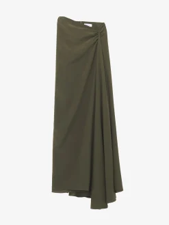 Gonna maxi con vita asimmetrica da Donna in Verde