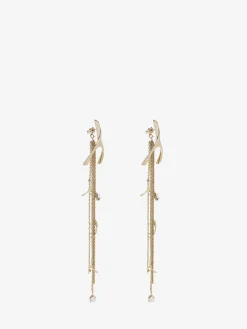 Orecchini Wishbone da Donna in Finitura oro pallido