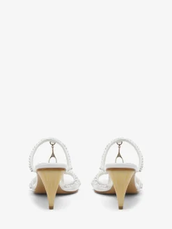 Sandali Rosa da Donna in Bianco