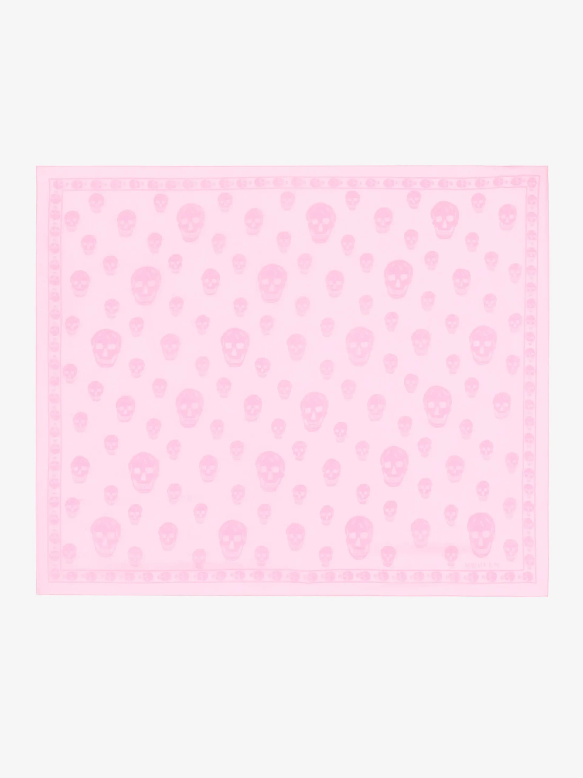 Sciarpa Skull classica da Donna in Rosa