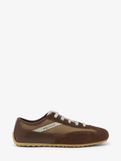 Sneaker Boxe da Donna in Marrone