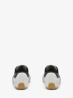 Sneaker Boxe da Uomo in Nero/Beige