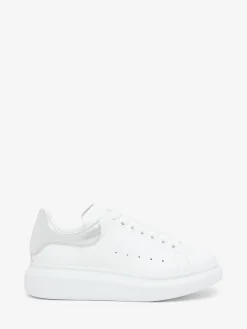 Sneaker Oversize da Donna in Bianco/Argento