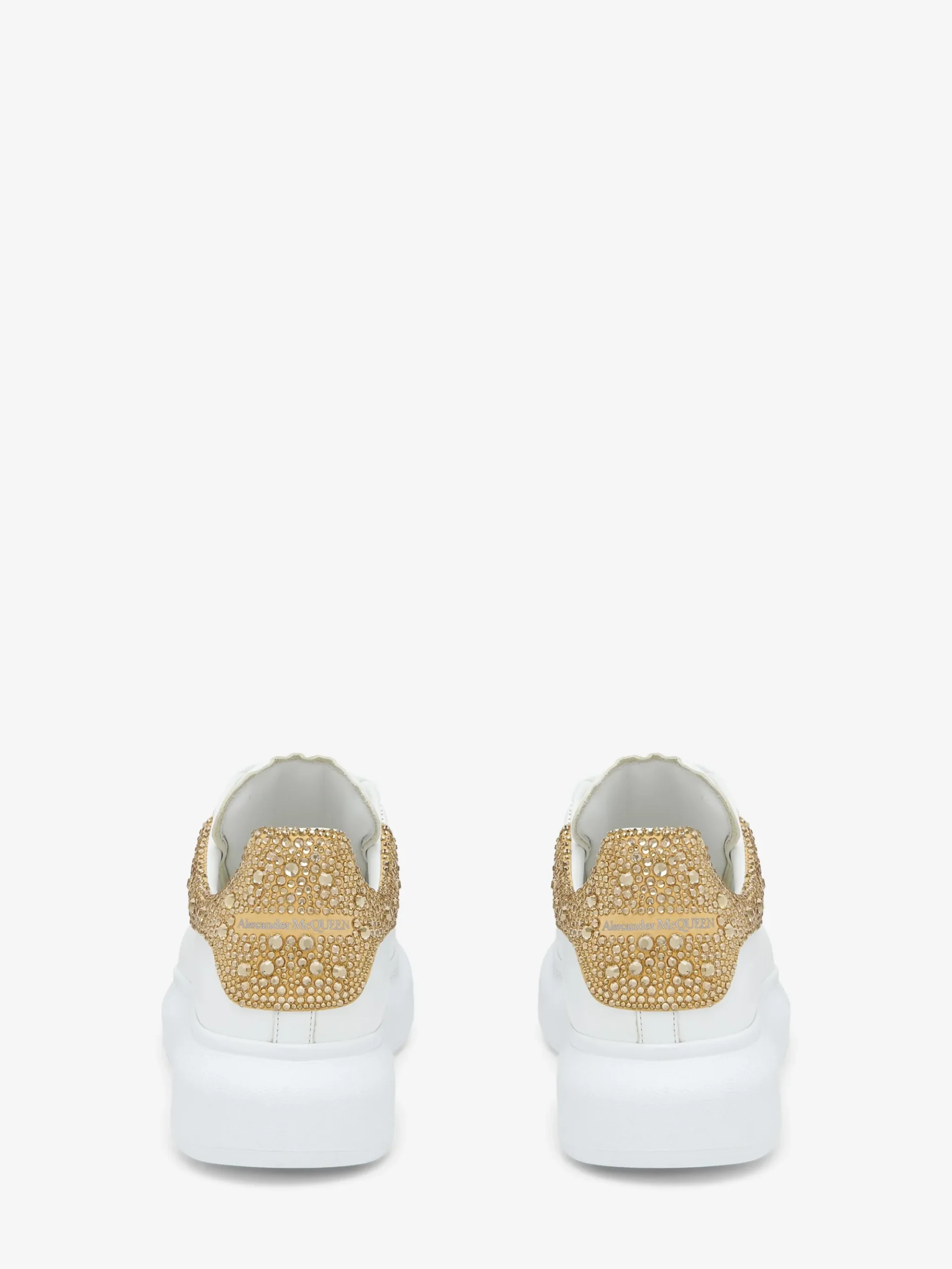 Sneaker oversize da Donna in Bianco/Oro