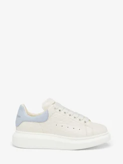 Sneaker Oversize da Uomo in Off White/Azzurro