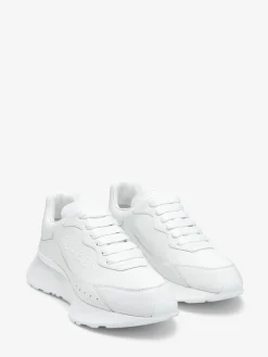 Sneaker Sprint Runner McQueen da Donna in Bianco