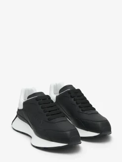 Sneaker Sprint Runner McQueen da Uomo in Nero/Bianco