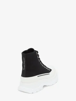Stivaletti Tread Slick da Donna in Nero/Bianco